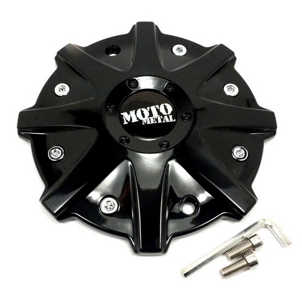 Mo970 Cap G-blk For 17x8/20x9 Et40/45/50