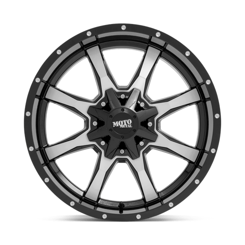 Moto Metal Mo970 17x9 8x170 -12 125.1 Gloss Black Machined Face