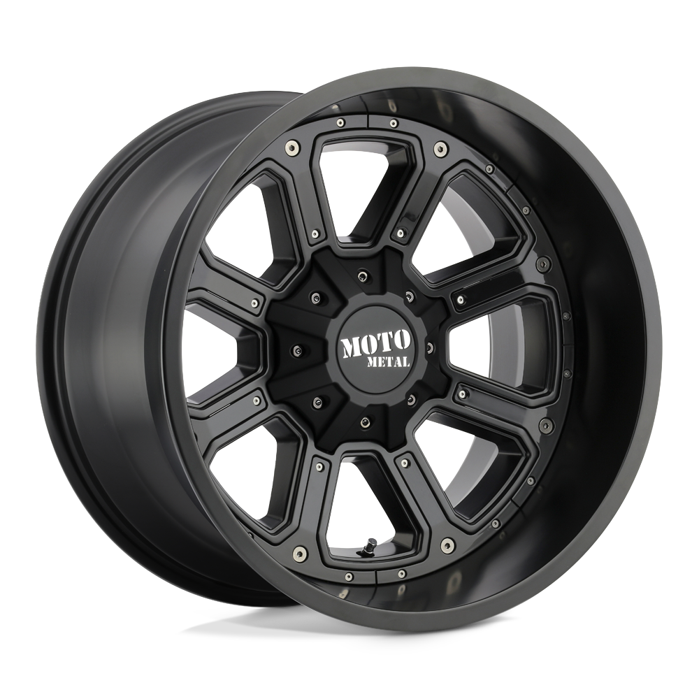 Moto Metal Mo984 Shift 20x9 6x135 / 6x139.7 18 106.1 Matte Black Gloss Black Inserts