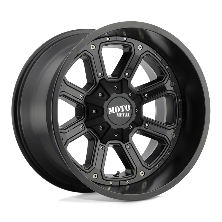 Moto Metal Mo984 Shift 20x9 6x135 / 6x139.7 18 106.1 Matte Black Gloss Black Inserts