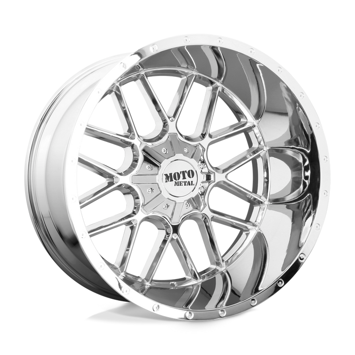 Moto Metal Mo986 Siege 20x12 8x165.1 -44 125.1 Chrome