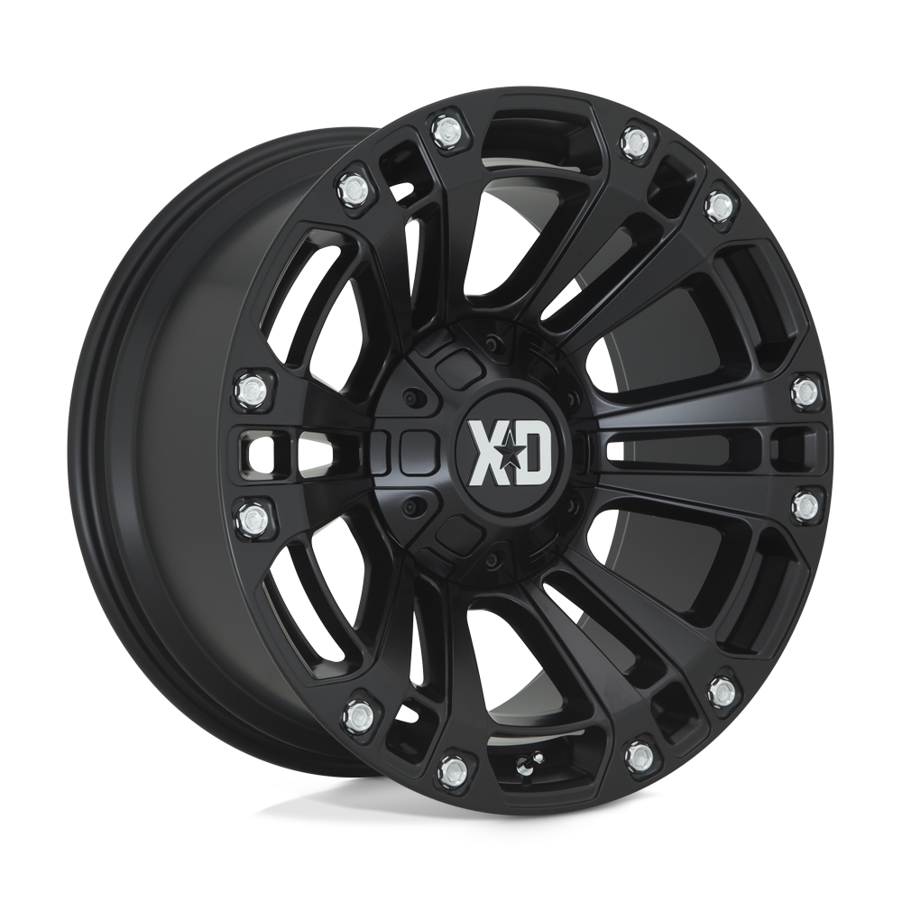 XD Wheels Xd851 Monster 3 20x10 6x135 / 6x139.7 -18 106.1 Noir satiné