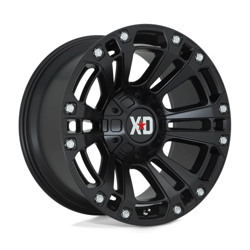 XD Wheels Xd851 Monster 3 20x10 5x127 / 5x139.7 -18 78.1 Noir satiné