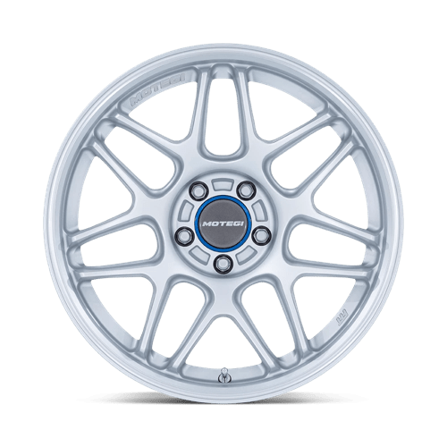 Motegi Mr158 Tsubaki 18x8.5 5x114.3 35 72.56 Hyper Silver avec lèvre usinée