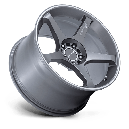 Motegi Mr159 Battle V 18x8.5 5x120 35 74.1 Gunzilla avec bande de lèvre usinée