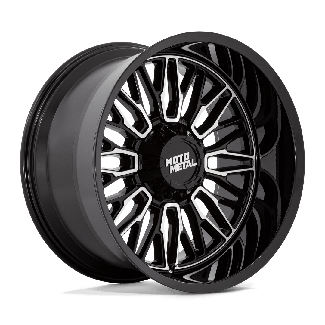 Moto Metal Mo809 Stinger 20x9 8x165.1 18 125.1 Gloss Black Machined