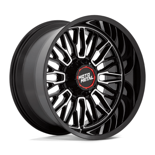 Moto Metal Mo809 Stinger 22x12 8x170 -44 125.1 Gloss Black Machined
