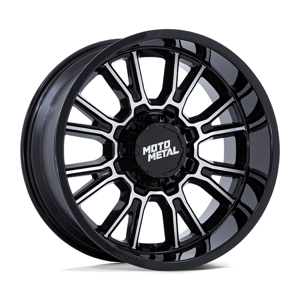 Moto Metal Mo810 Legacy 22x9 6x135 / 6x139.7 1 106.1 Gloss Black Machined