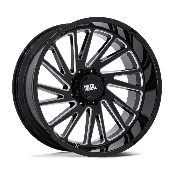 Moto Metal Mo811 Combat 20x10 6x139.7 -18 106.1 Gloss Black Milled