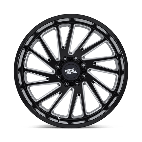 Moto Metal Mo811 Combat 22x12 8x180 -44 124.2 Gloss Black Milled