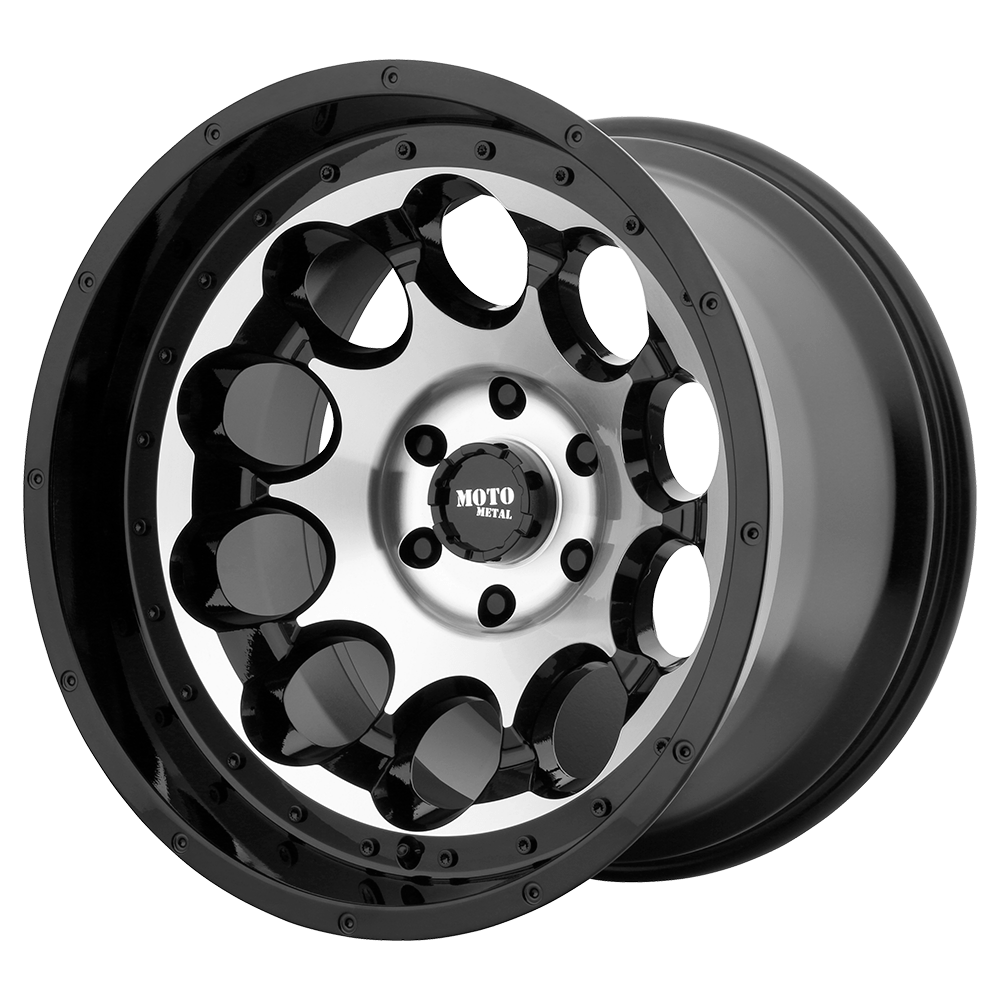 Moto Metal Mo990 Rotary 20x9 5x139.7 0 78.1 Gloss Black Machined