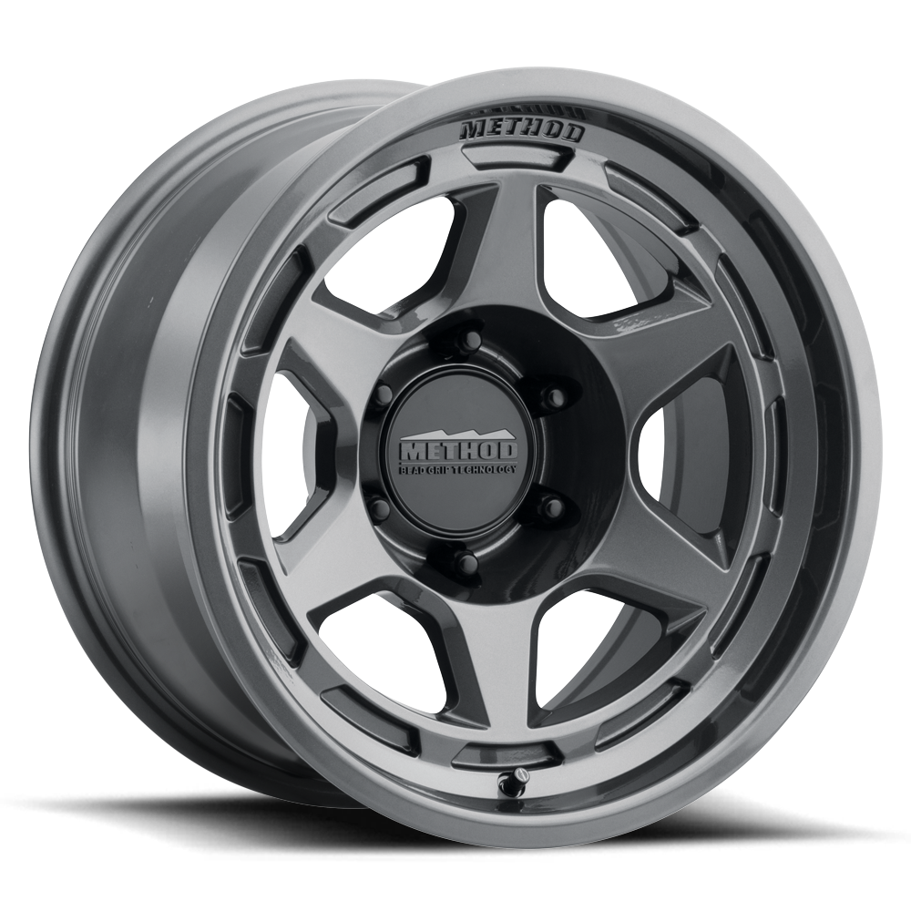 Method Race Wheels MR708 Bead Grip 17x9 6x139.7 -38 106.25 Gloss Titanium