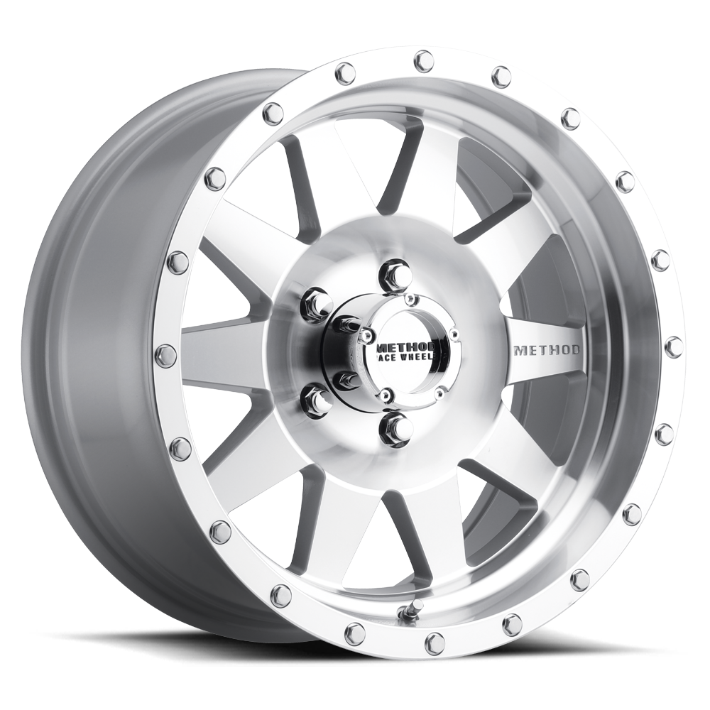 Method Race Wheels MR301 The Standard 17x9 5x139.7 -12 108 Machined - Clear Coat