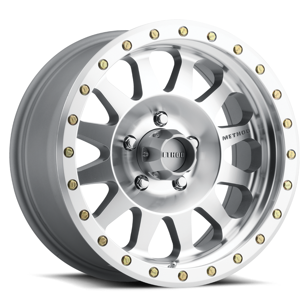 Method Race Wheels MR304 Double Standard 17x8.5 5x139.7 0 108 Machined - Clear Coat