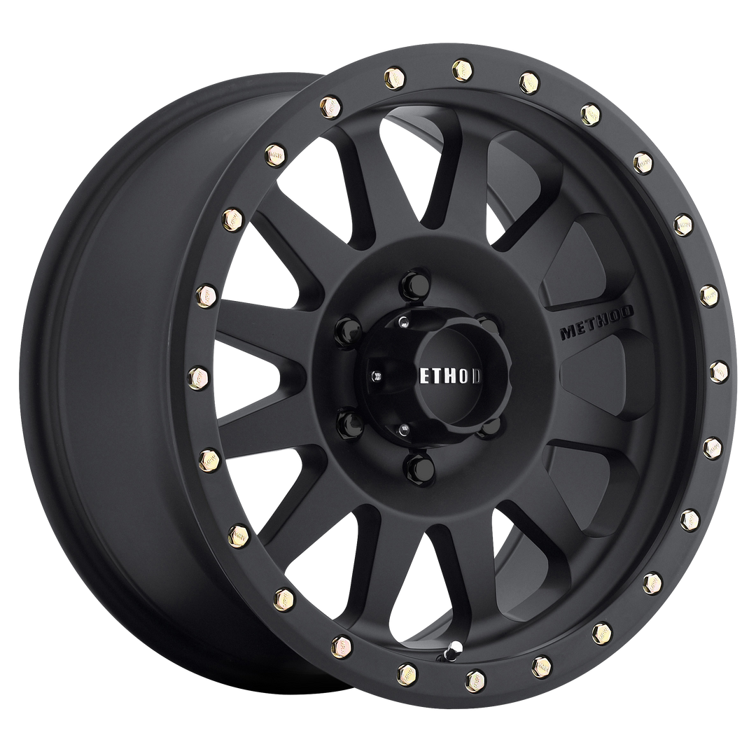 Method Race Wheels MR304 Double Standard 18x9 6x139.7 -12 108 Matte Black