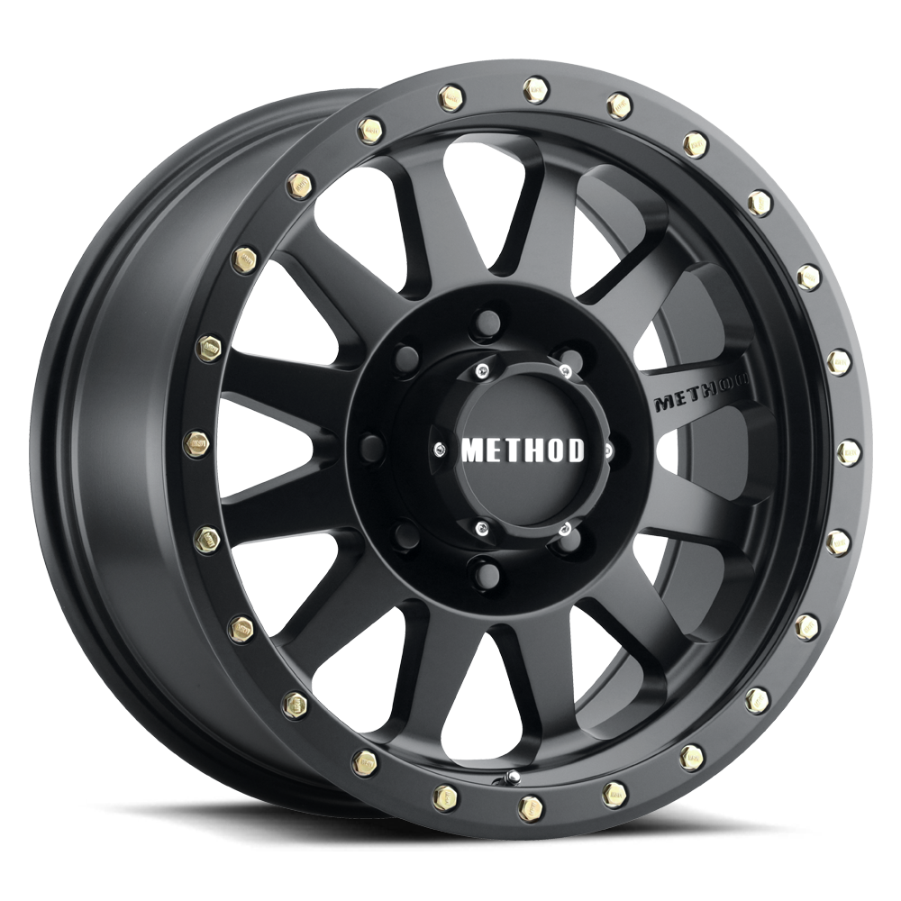 Method Race Wheels MR304 Double Standard 18x9 8x165.1 18 130.81 Matte Black