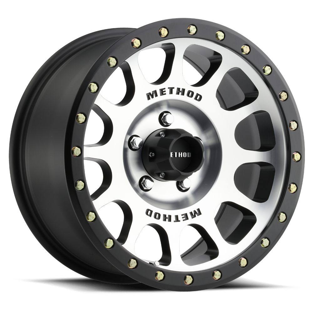 Method Race Wheels MR305 NV 18x9 5x150 25 116.5 Machined - Matte Black Lip