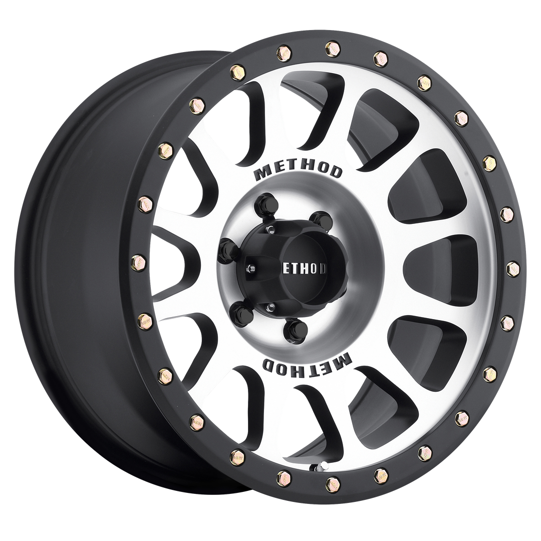 Method Race Wheels MR305 NV 18x9 6x139.7 18 108 Machined - Matte Black Lip