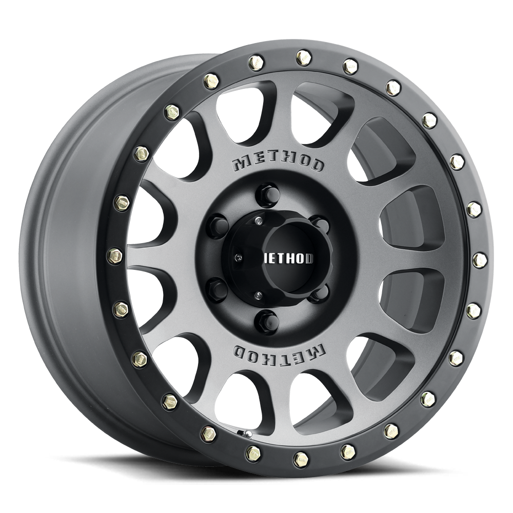 Method Race Wheels MR305 NV 18x9 6x139.7 18 108 Titanium - Matte Black Lip