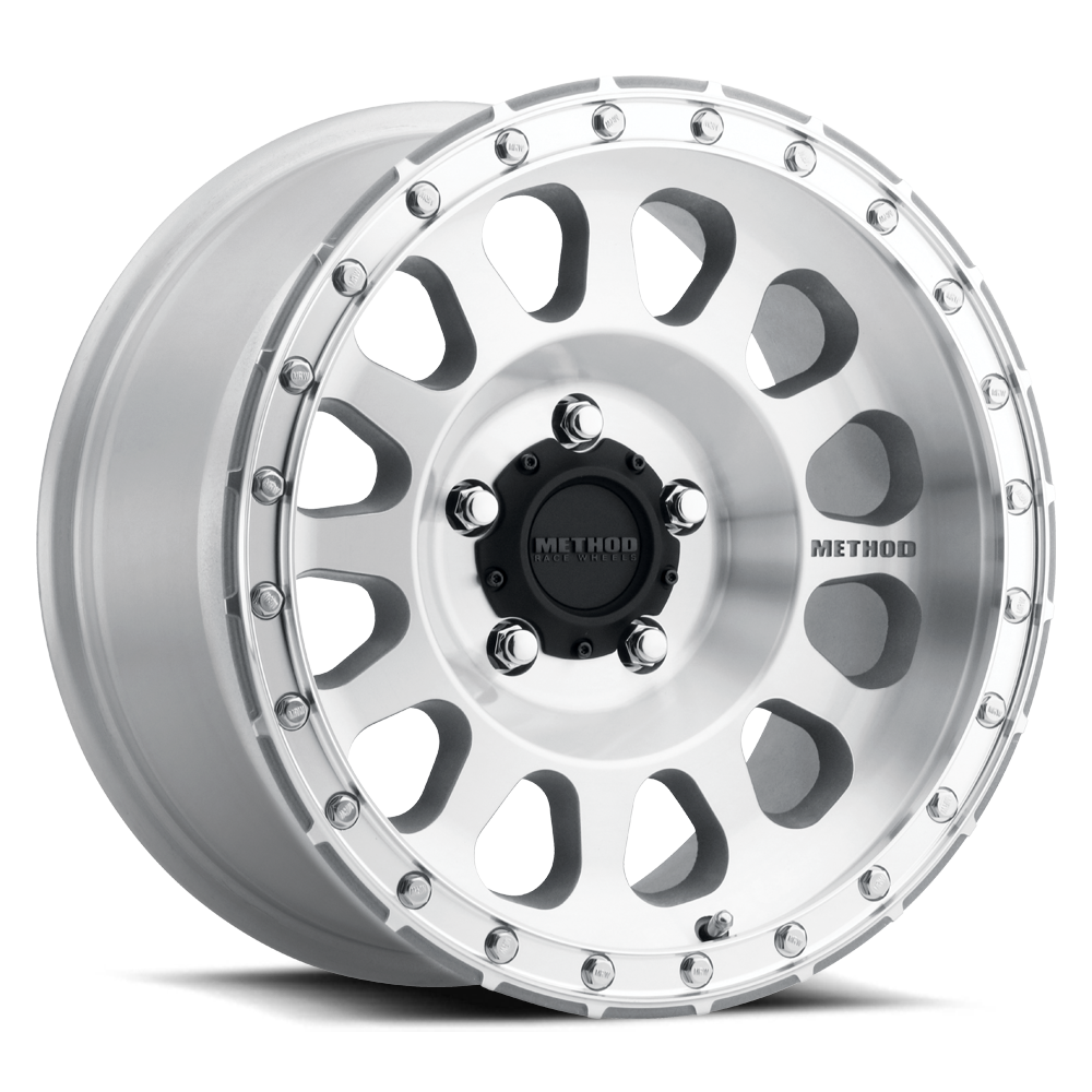 Method Race Wheels MR315 17x9 5x127 -12 71.5 Machined - Clear Coat