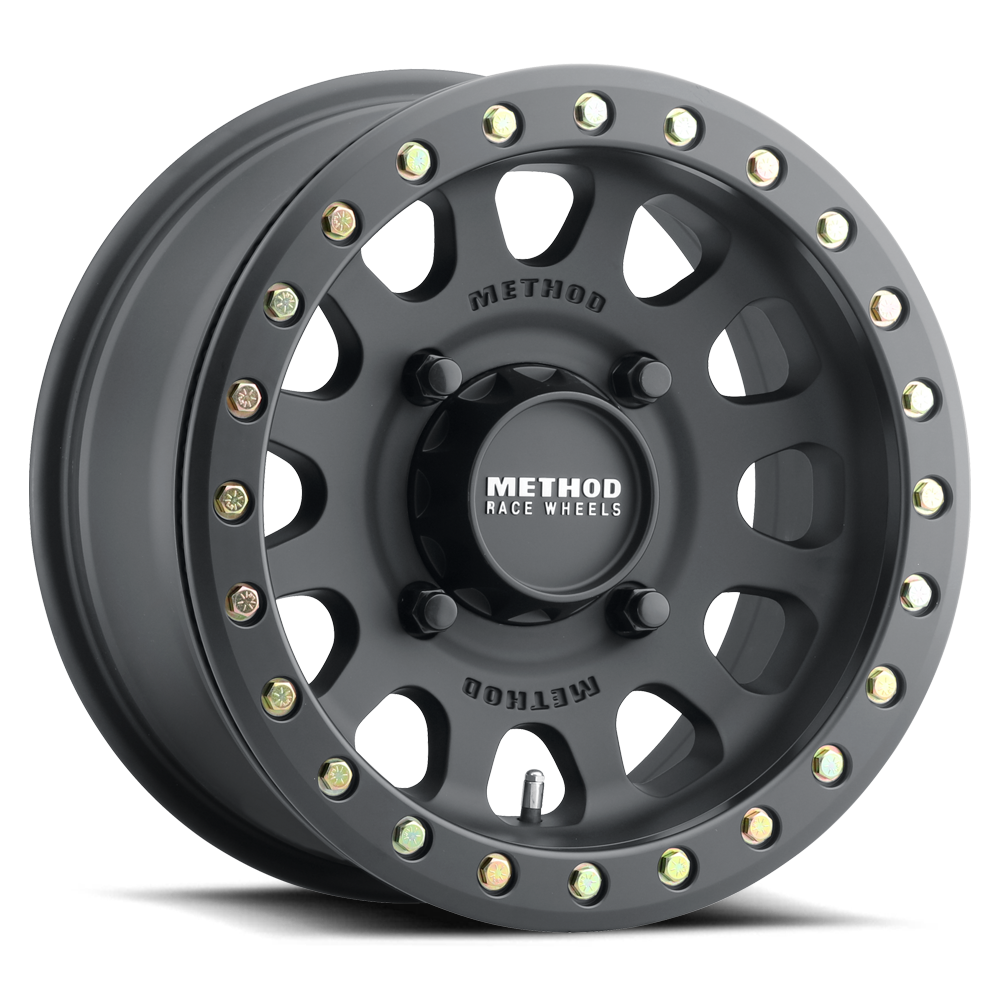 Method Race Wheels MR401 UTV Beadlock 15x7 4x136 38 106 Matte Black