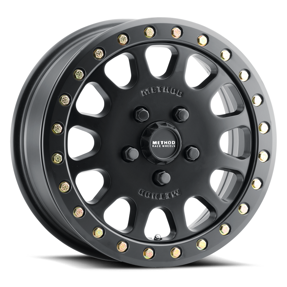 Method Race Wheels MR401 UTV Beadlock 15x6 5x114.3 49 72 Matte Black