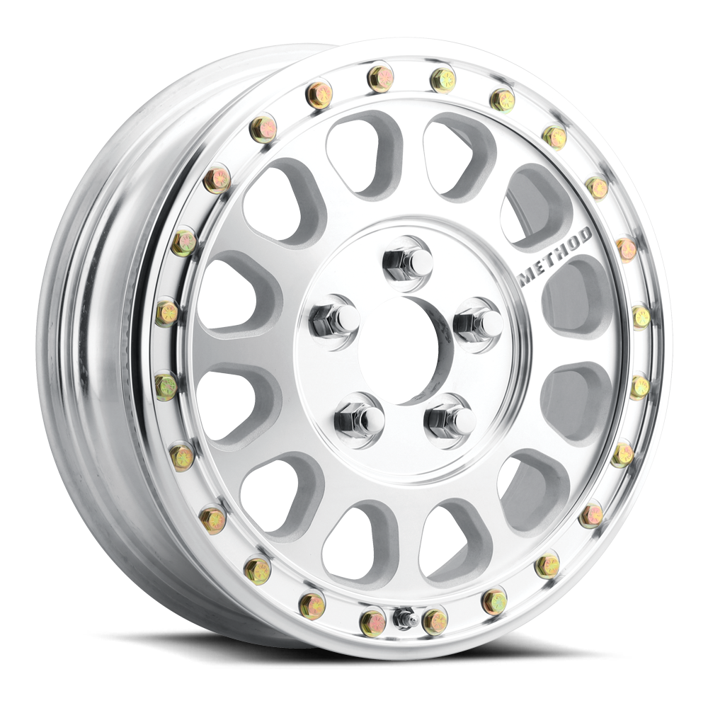 Method Race Wheels MR401-R UTV Beadlock 15x5 5x114.3 40 72 Machined - Raw