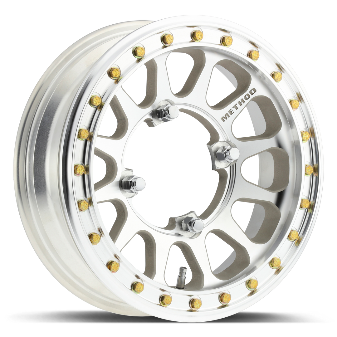 Method Race Wheels MR401-R UTV Beadlock 15x5 4x156 0 127 Machined - Raw
