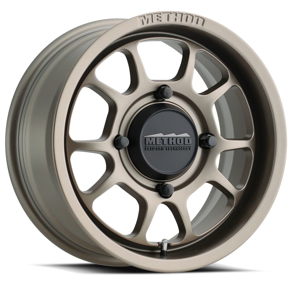 Method Race Wheels MR409 Bead Grip 15x7 4x136 38 106.25 Steel Grey