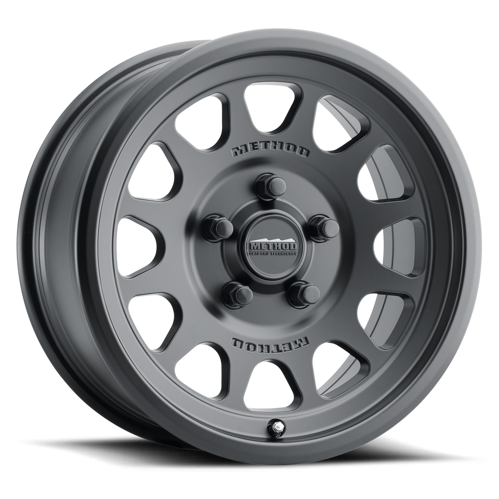 Method Race Wheels MR414 Bead Grip 15x7 5x114.3 38 76 Matte Black
