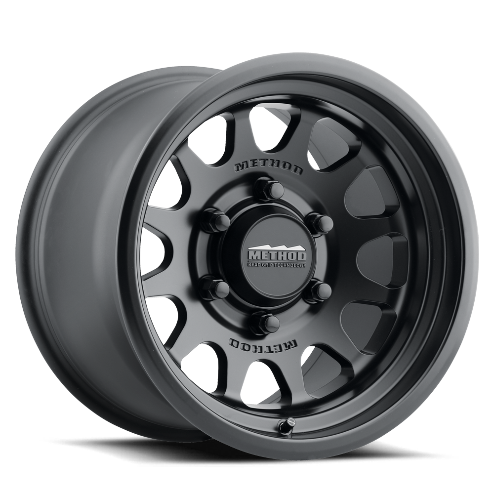 Method Race Wheels MR414 Bead Grip 15x10 6x139.7 25 78.3 Matte Black