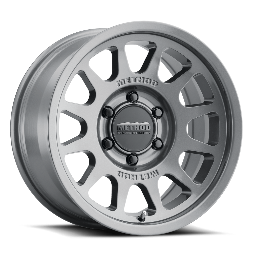 Method Race Wheels MR703 Bead Grip 17x9 6x139.7 -12 106.25 Gloss Titanium