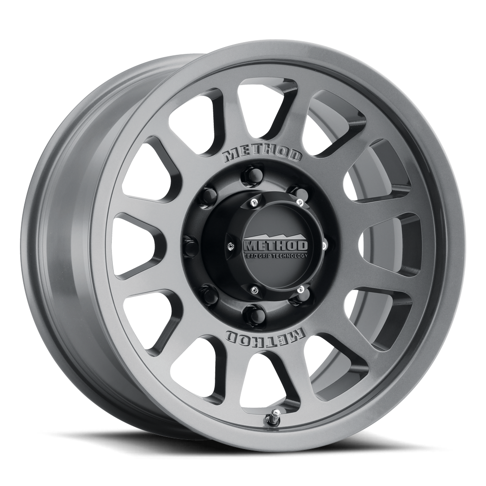 Method Race Wheels MR703 Bead Grip 17x9 8x165.1 -12 130.81 Gloss Titanium