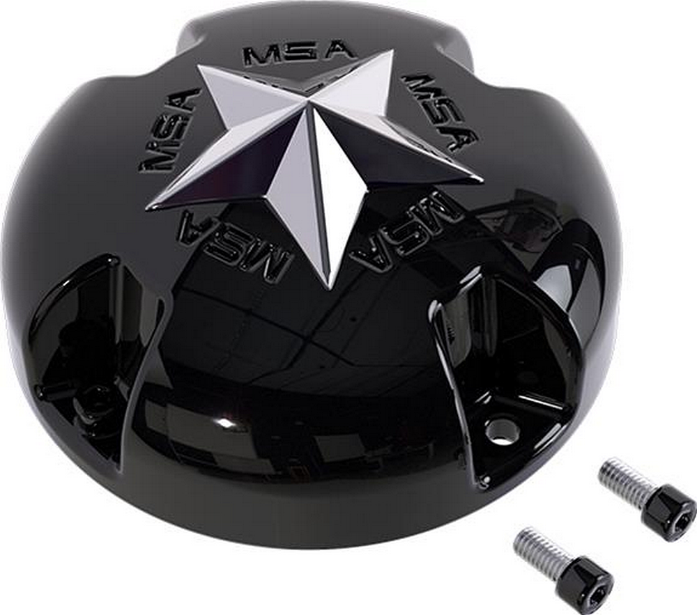 Msa Star Cap - Bolton Chr Star - G-blk