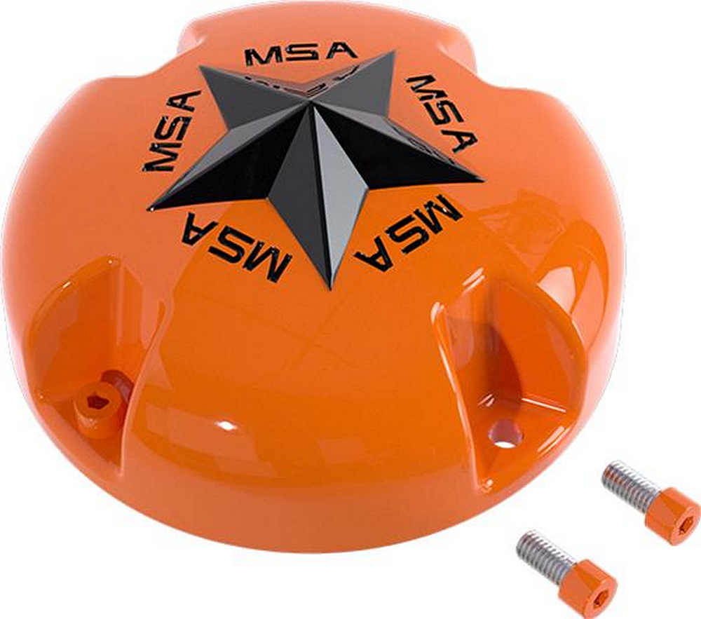 Msa Star Cap - Bolton Black Star Orange