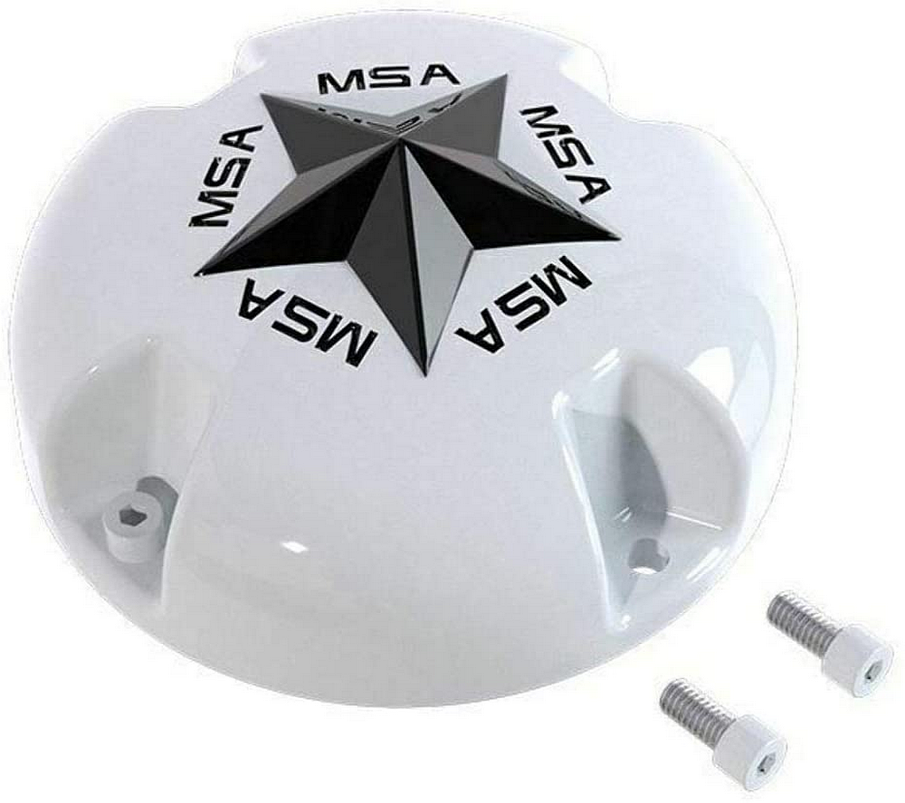 Msa Star Cap - Bolton Black Star - White