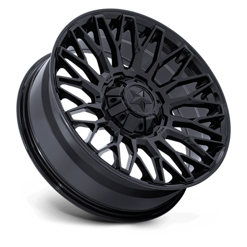 Roues tout-terrain MSA M50 Clubber 24x7 4x137 / 4x156 0 110.1 Noir brillant