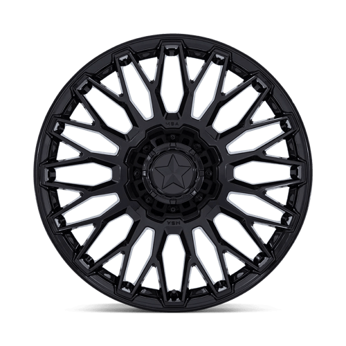 Roues tout-terrain MSA M50 Clubber 24x7 4x137 / 4x156 0 110.1 Noir brillant