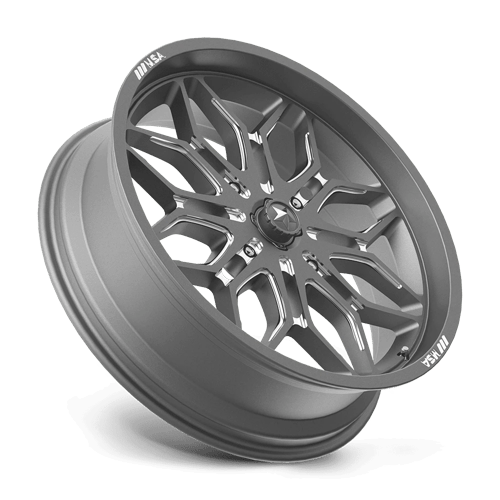 MSA Offroad Wheels M47 Sniper 22x7 4x137 10 96 Gunmetal Milled