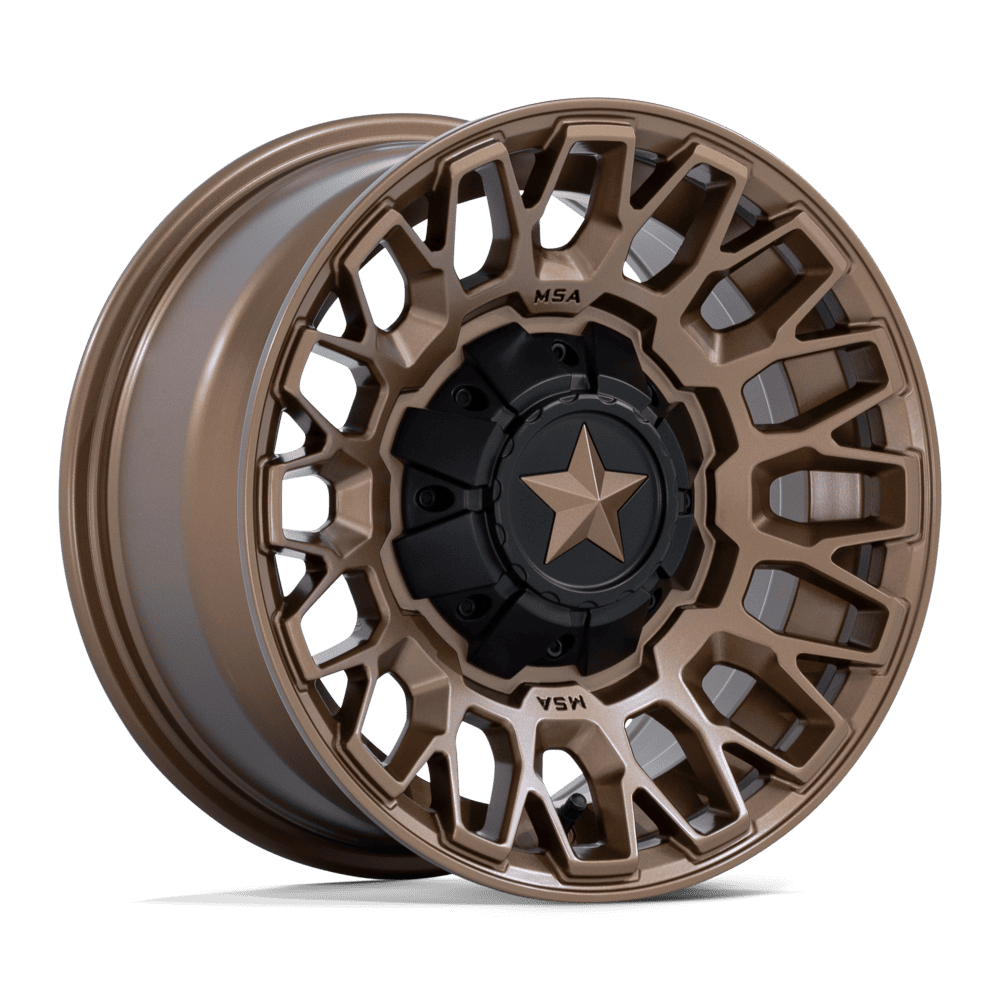 MSA Off-Road M50 Clubber Utv 14x7 4x137 / 4x156 10 110.1 Matte Bronze