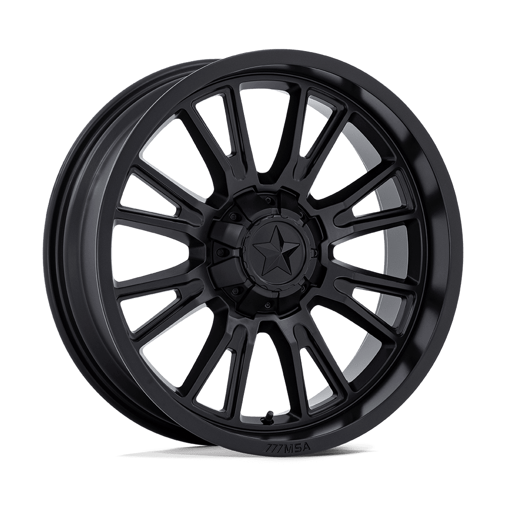 MSA Off-Road M51 Thunderlips Utv 24x7 5x114.3 0 72.56 Matte Black