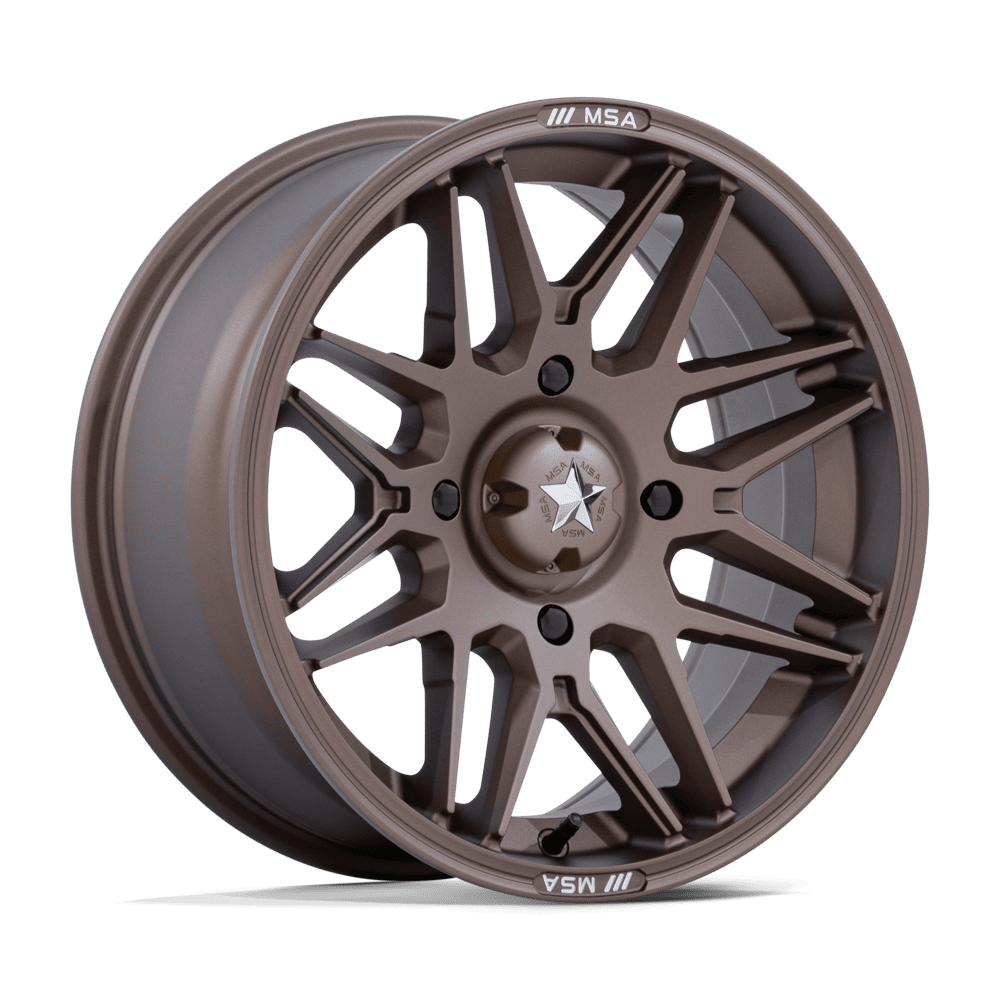 MSA Off-Road M52 Radar Utv 14x7 4x156 -47 115.1 Matte Bronze