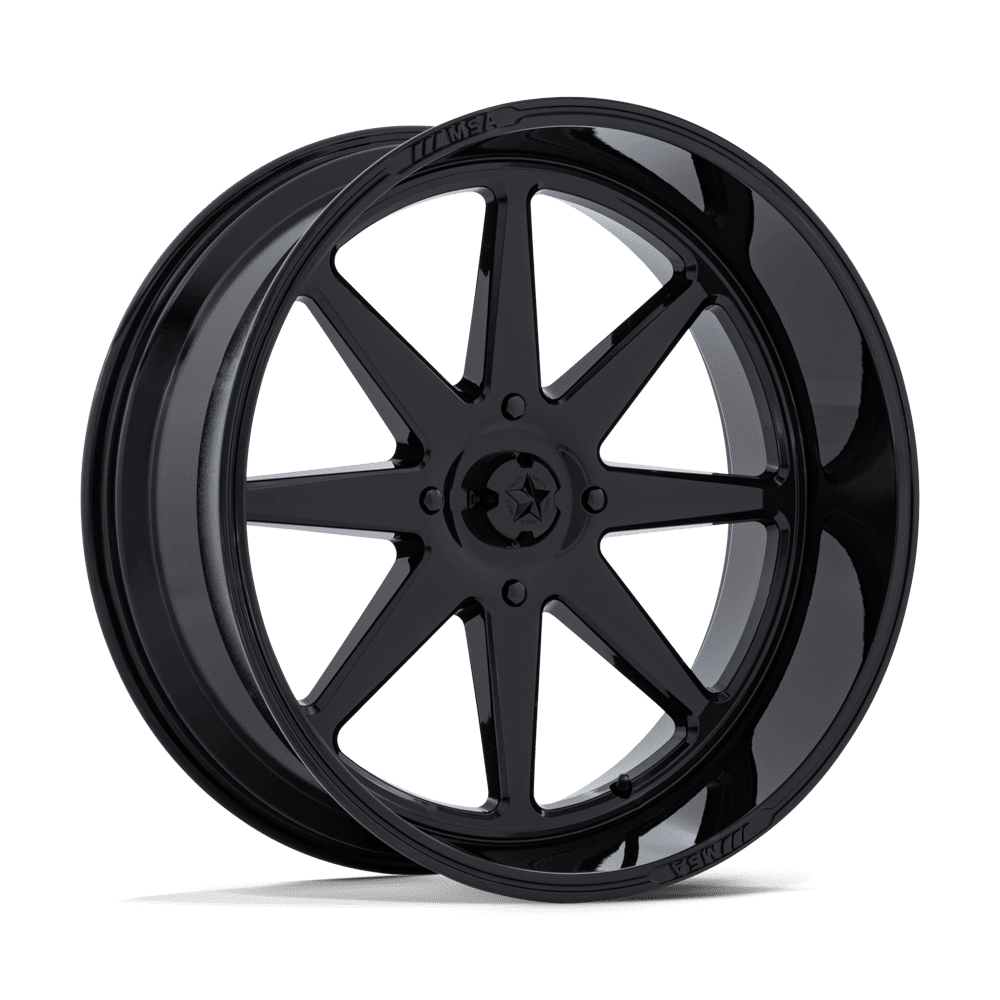 MSA Off-Road M54 Spark Utv 24x10 6x139.7 -25 100.3 Gloss Black
