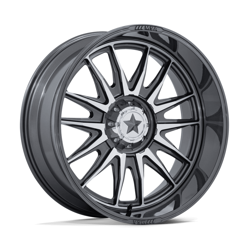 MSA Off-Road M55 Commander Utv 24x10 4x137 / 4x156 -25 110.1 Platinum Machined Face