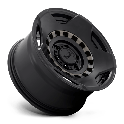 Black Rhino Muzzle 17x9 6x135 0 87.1 Matte Black W / Machined Tinted Ring