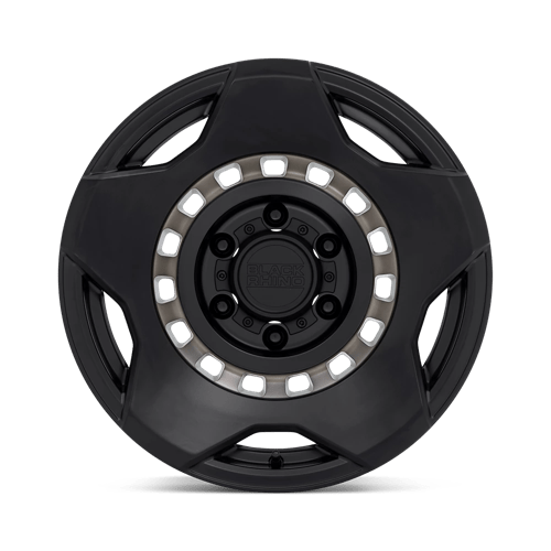 Black Rhino Muzzle 17x9 6x135 0 87.1 Matte Black W / Machined Tinted Ring