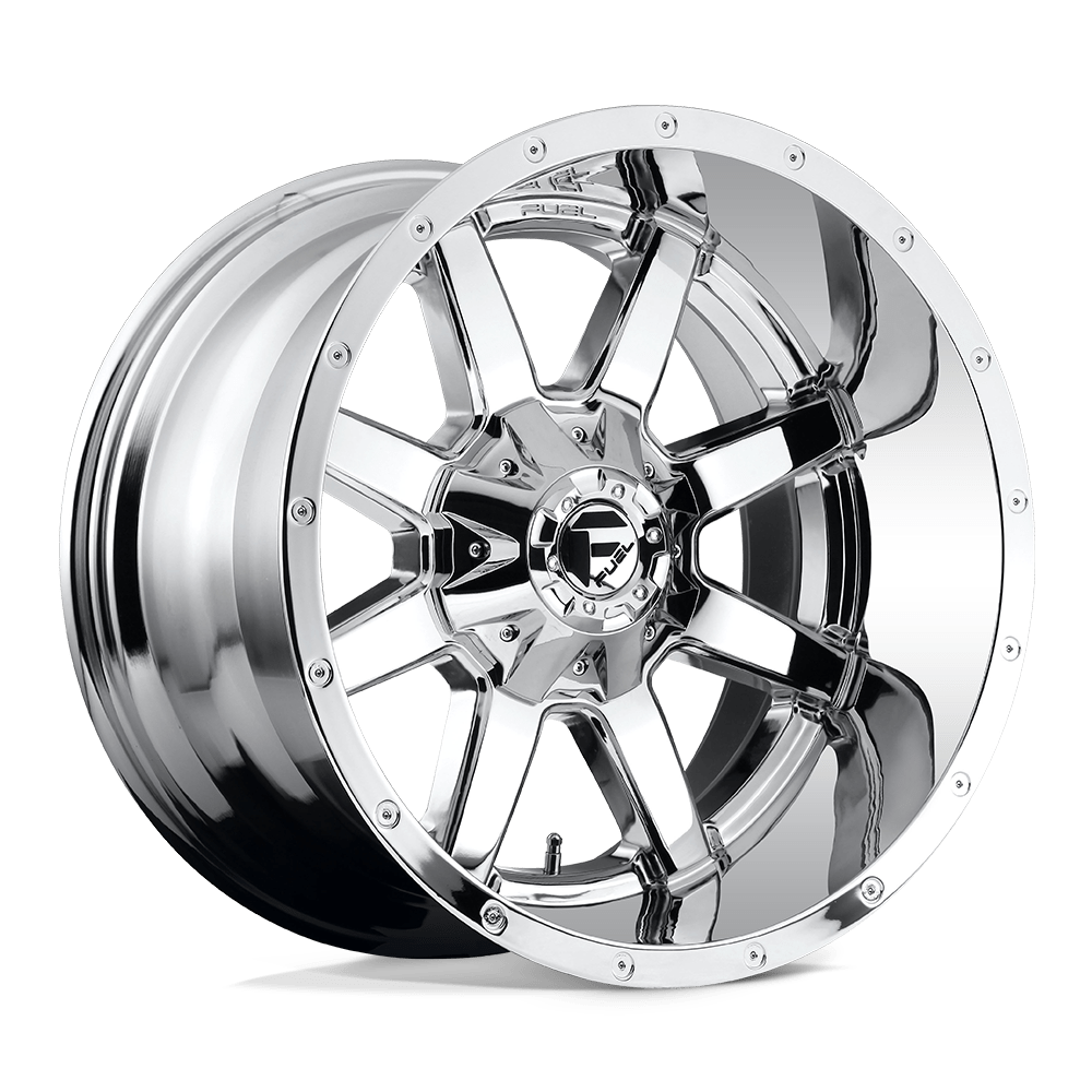 CARBURANT TOUT-TERRAIN D536 MAVERICK 20X12 5X139.7 / 5X150 -44 110.1 CHROMÉ