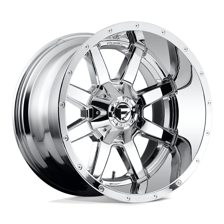CARBURANT TOUT-TERRAIN D536 MAVERICK 20X12 5X139.7 / 5X150 -44 110.1 CHROMÉ