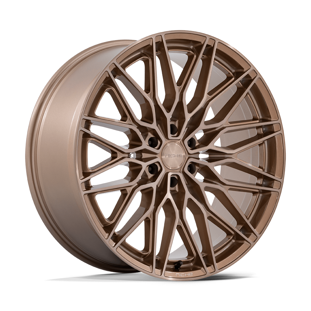Niche 1PC Nc278 Calabre 6 22x9,5 6x135 30 87,1 Bronze Platine