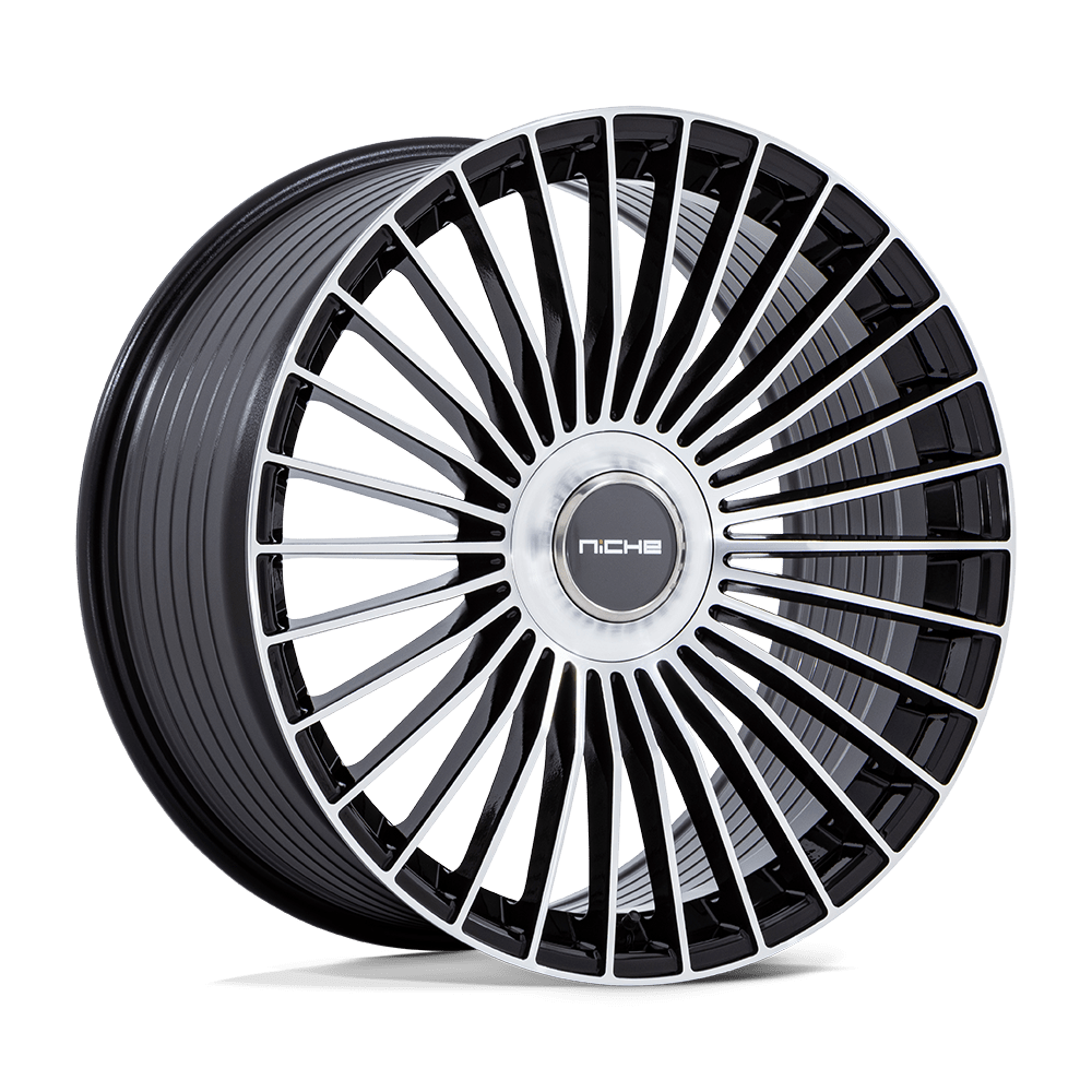 Niche Nc282 Serene 24x10 6x135 / 6x139.7 30 100.3 Gloss Black Machined Face